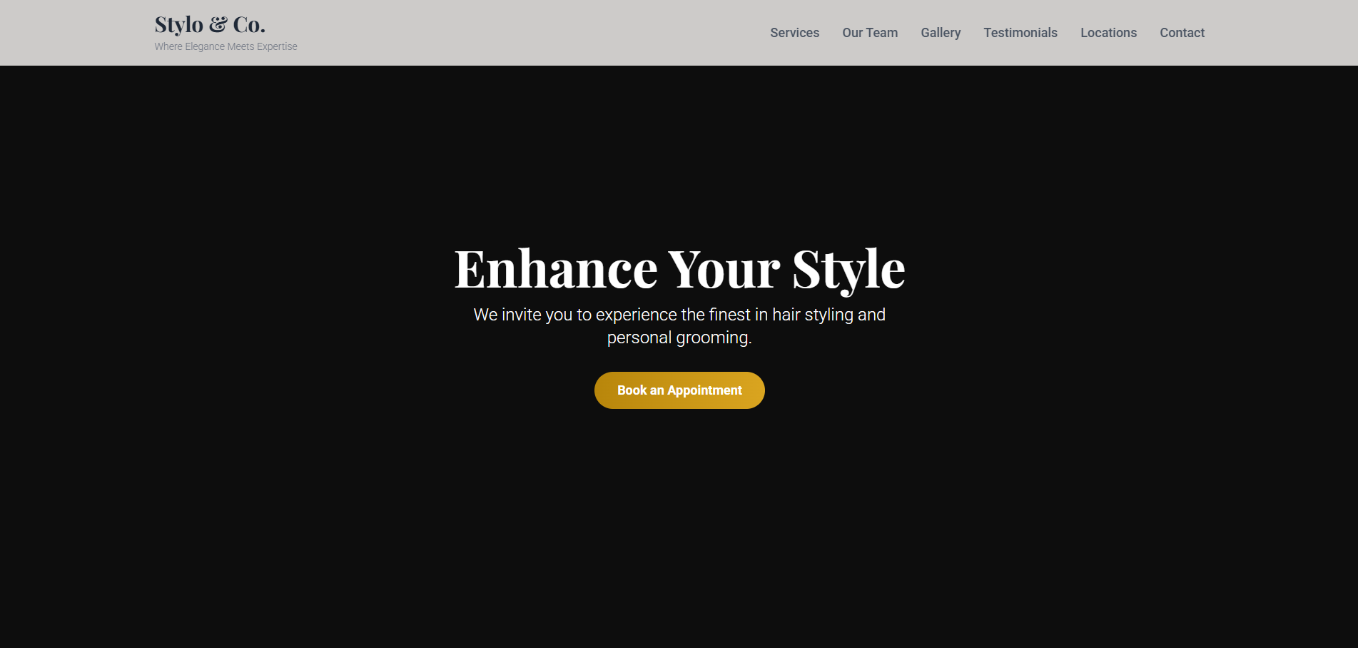 Berber Web Sitesi
